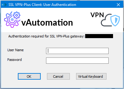 NSX SSL VPN Client Login